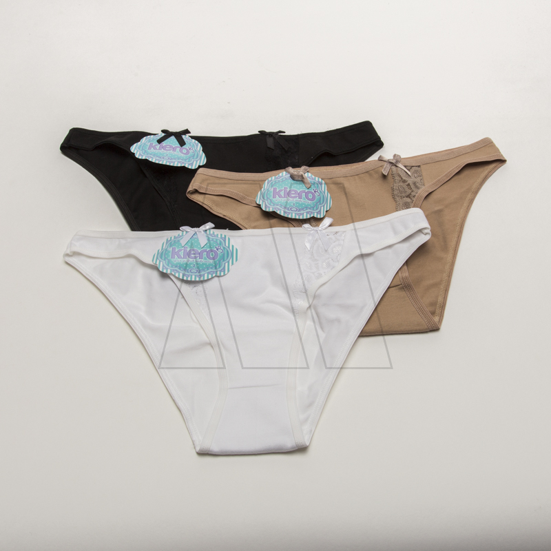 VEDETINA ALGODON Y LYCRA PUNTILLA Y MONIO KIERO