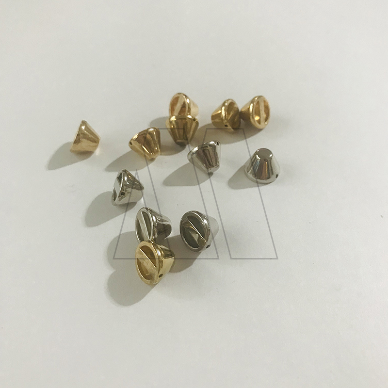 TACHA DE METAL DE COSTURA PUNTA CORTADA 12MM X 100UN