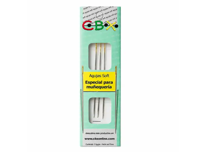 AGUJA SOFT P/MANUALIDADES X 3UN