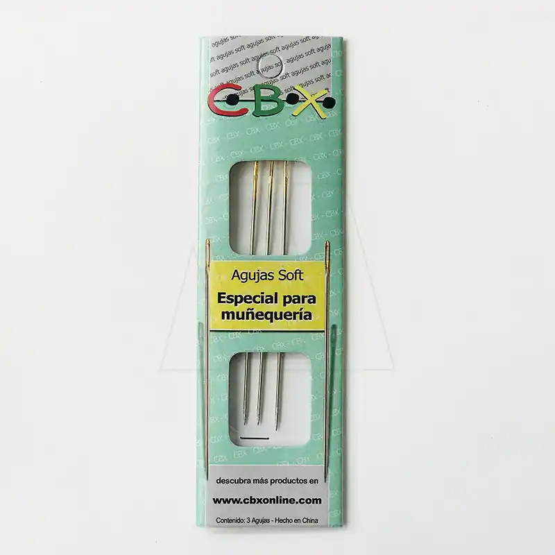 AGUJA SOFT P/MANUALIDADES X 3UN