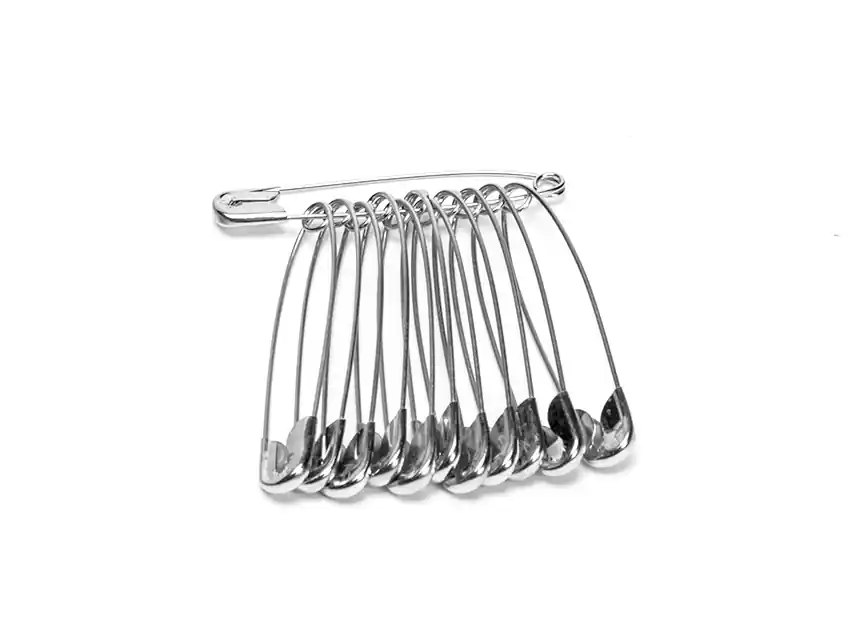 ALFILER DE GANCHO NIQUELADO NRO 2 CAJA X 864UN