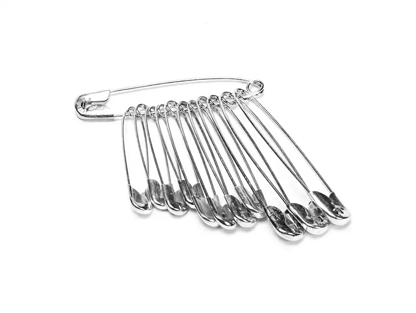 ALFILER DE GANCHO NIQUELADO Nº0/1/2 CAJA X 864UN