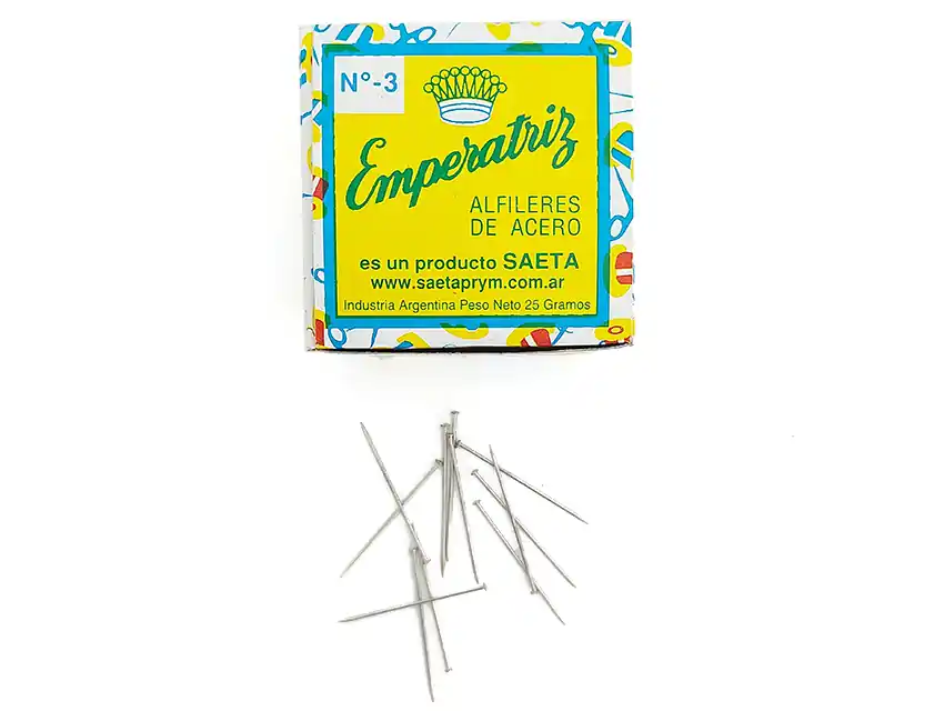 ALFILER EMPERATRIZ ACERO Nº3 X 25GRS