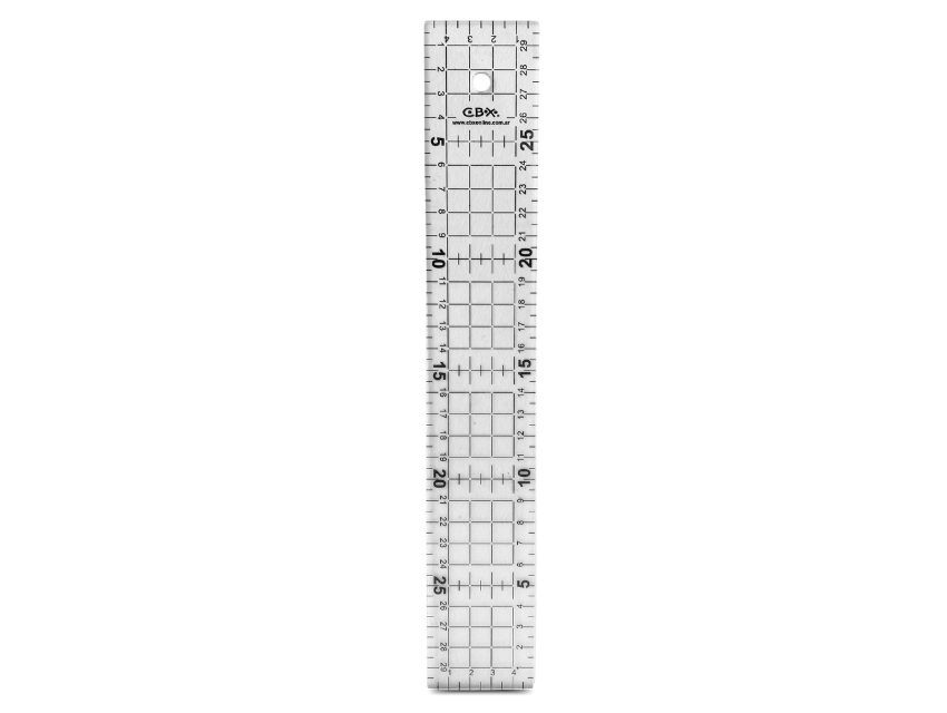 REGLA DE PATCHWORK CBX 30CM X 5CM X UN 