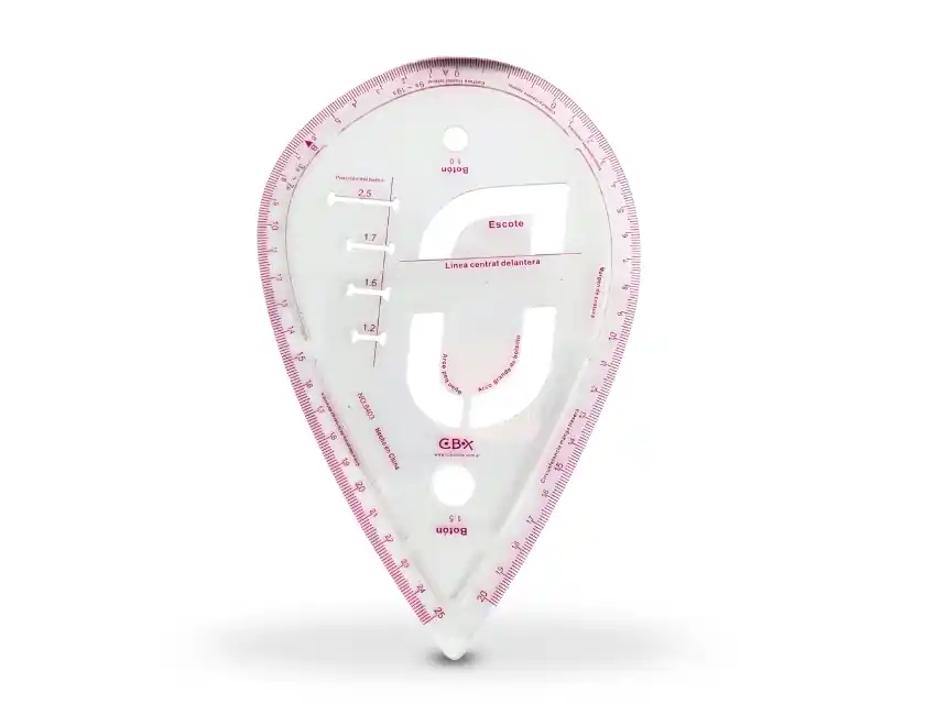 REGLA DE COSTURA 6403 CBX 21CM X 13,5CM X UN