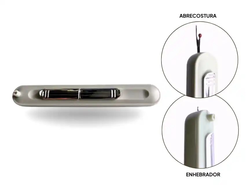 ENHEBRADOR Y ABRECOSTURA 2 EN 1 
