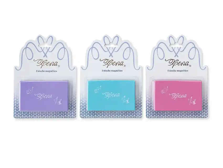 ESTUCHE MAGNETICO PARA COSTURA 6,7CM X 11CM X UN
