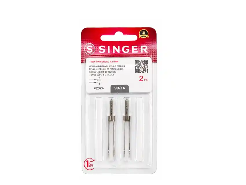 AGUJAS SINGER DOBLE PUNTA Nº 14 X 2UN (EL PRECIO ES POR LAS 2UN)