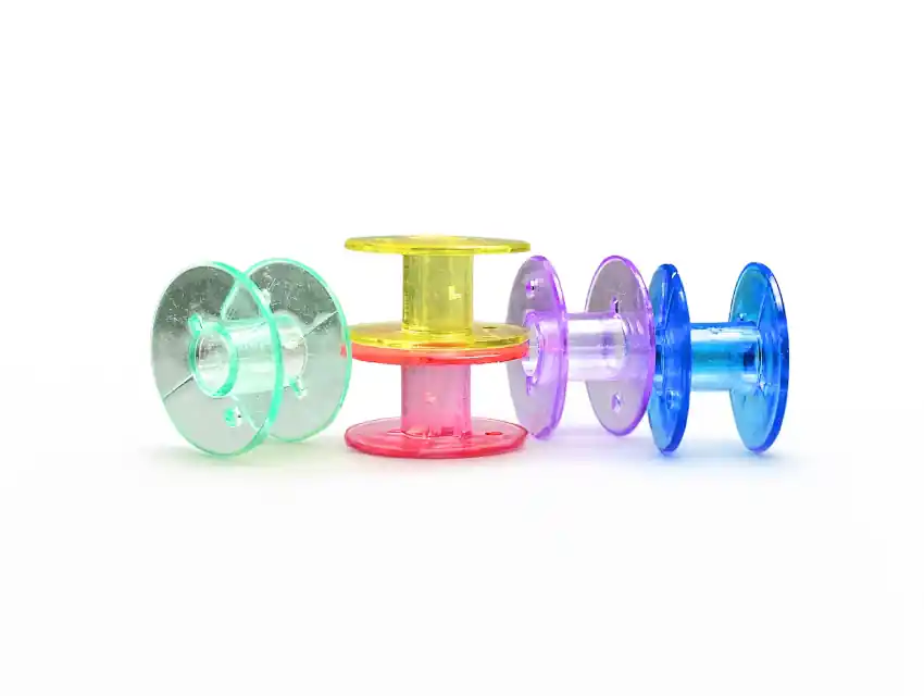 CARRETEL PLASTICO ALTO COLORES X 24UN 