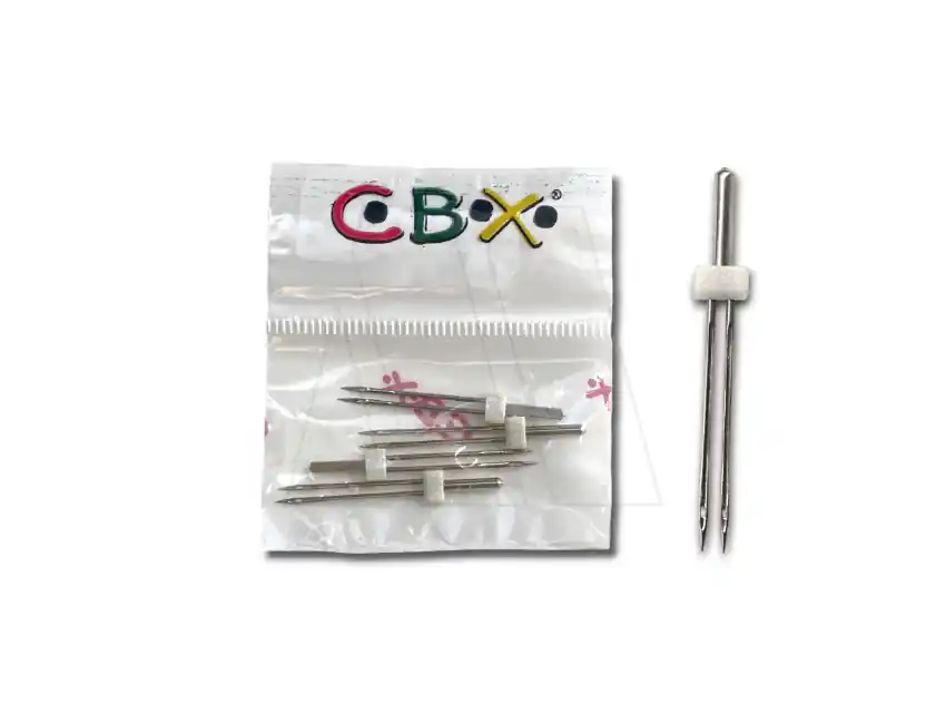AGUJA DOBLE CBX N°14 BLISTER X 4UN