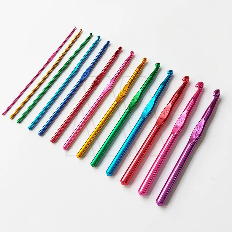 AGUJA CROCHET COLOR Nº 9 X 12UN