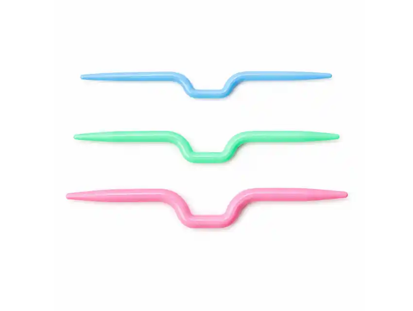 AGUJAS PARA TRENZA ALMENDRA X 3UN