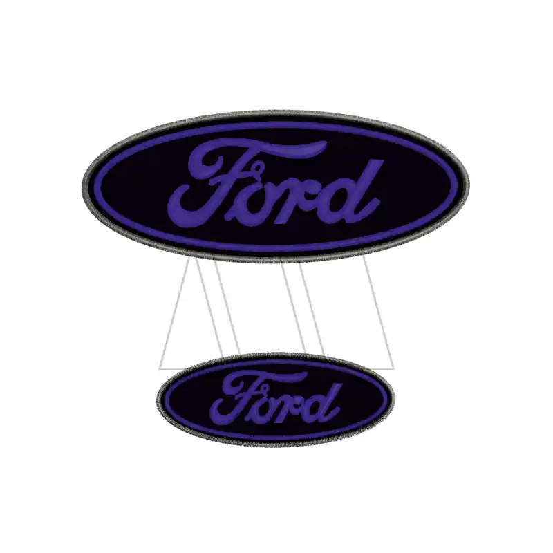 APLIQUE BORDADO TERMOAD FORD CHICO X 1UN
