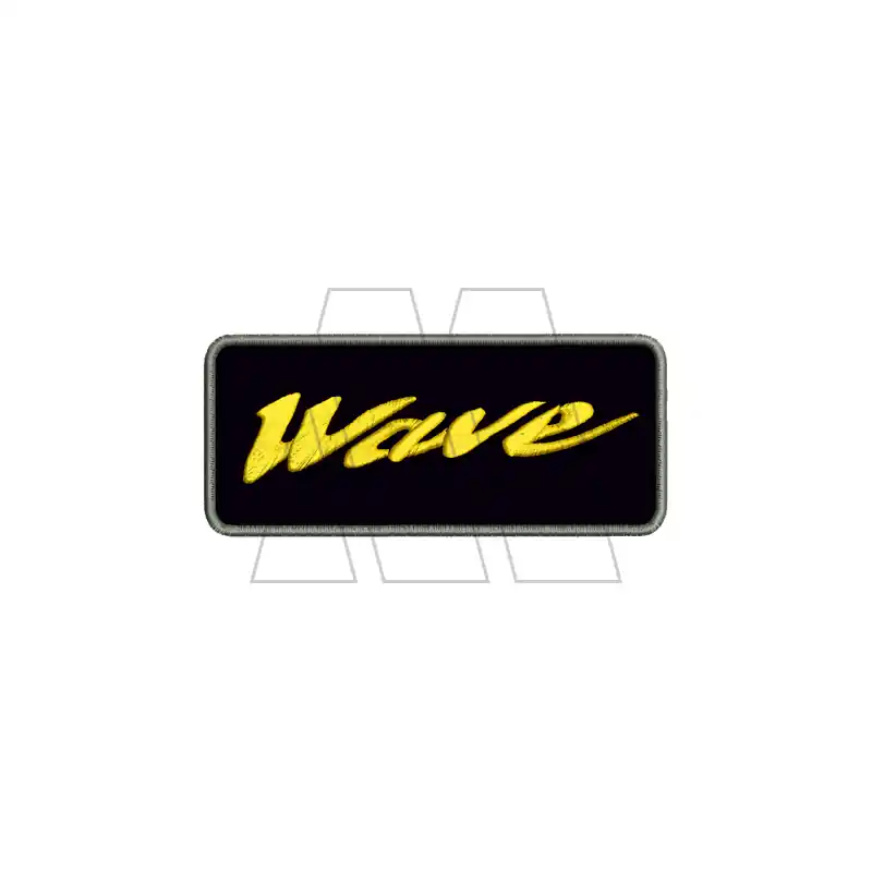 APLIQUE BORDADO ADULTO WAVE X 1UN