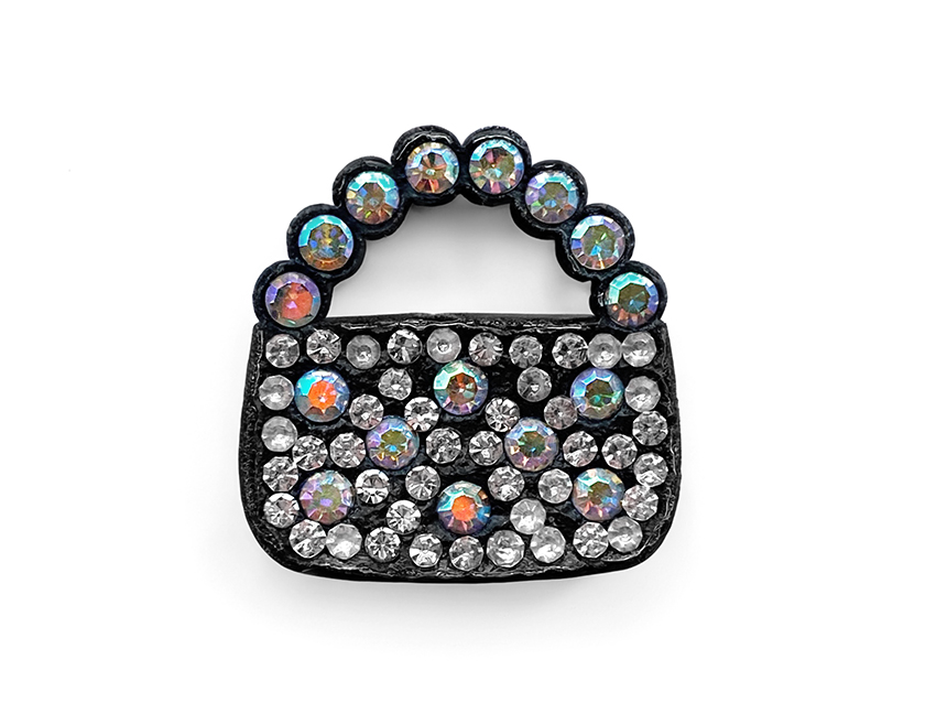APLIQUES STRASS CARTERA 2,5CM X 12UN