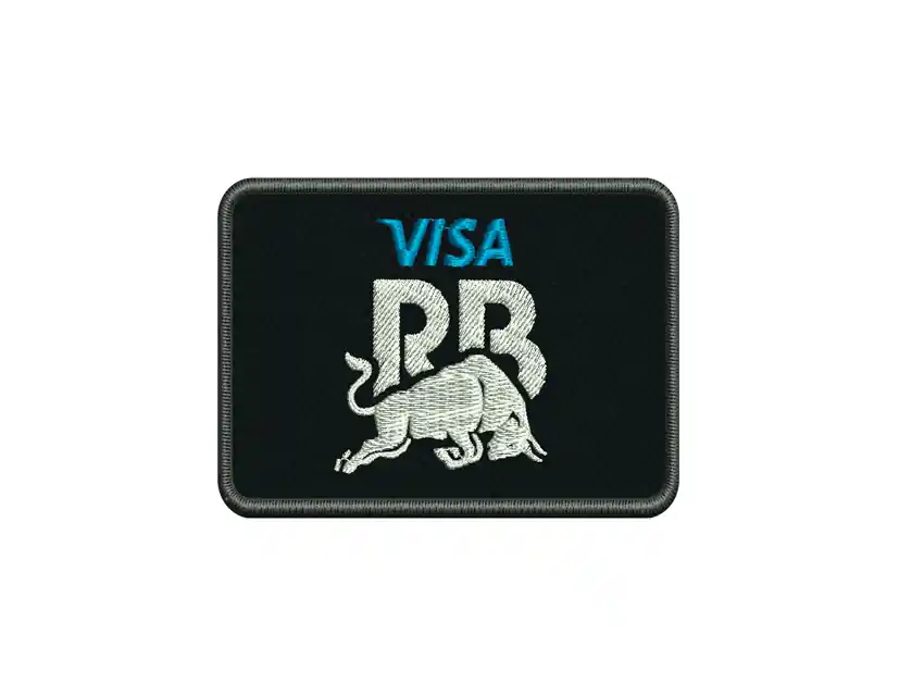 APLIQUE BORDADO TERMOAD RB VISA 6,2CM X 9,4CM X 1UN