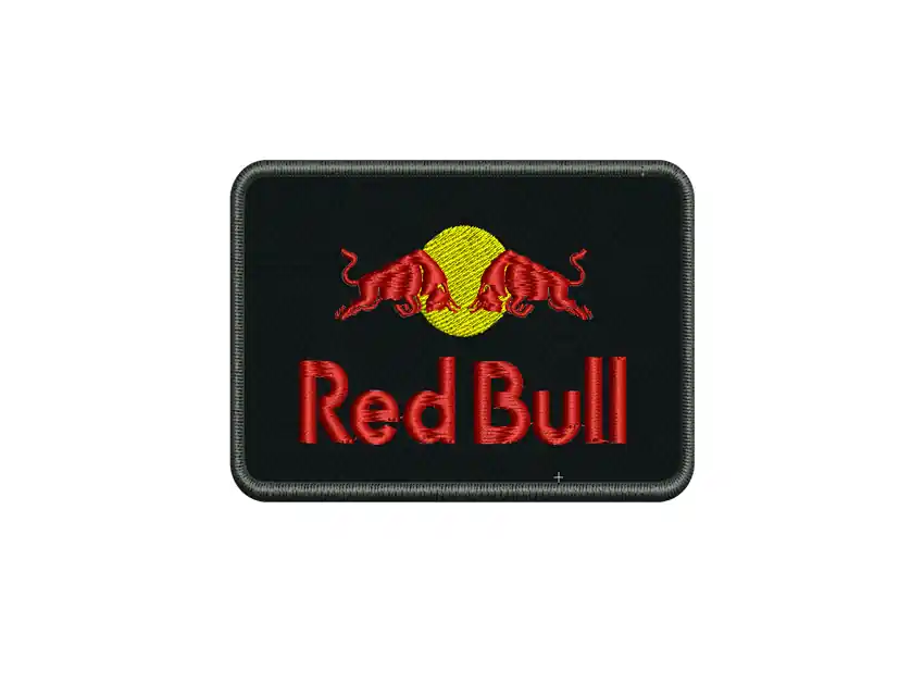 APLIQUE BORDADO TERMOAD REB BULL 6,2CM X 9,4CM X 1UN