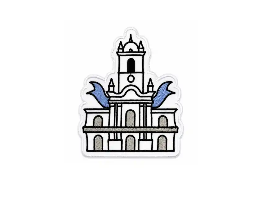APLIQUE BORDADO TERMOAD CABILDO 14CM X 16,5CM X 3UN