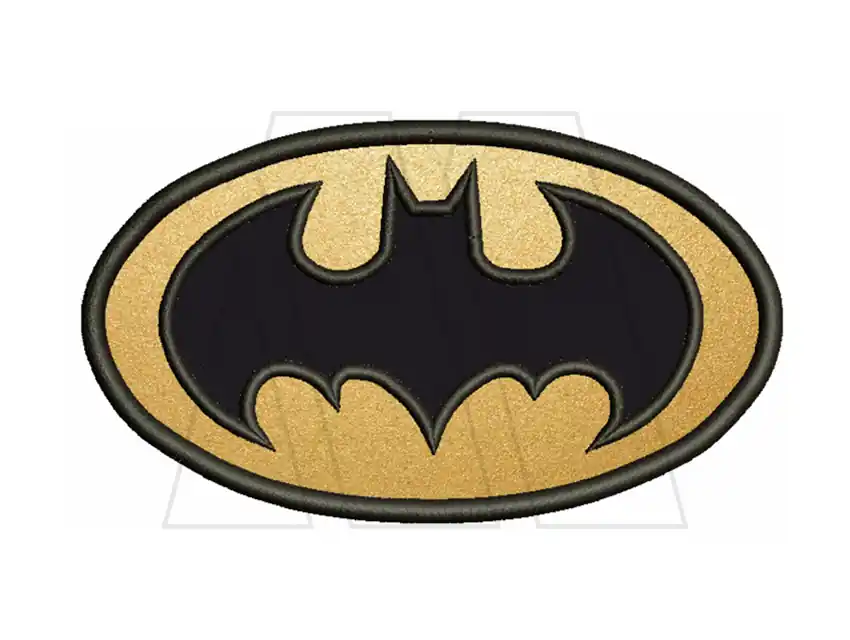 APLIQUE BORDADO TERMOAD MOTIVO 1 BATMAN X 2UN