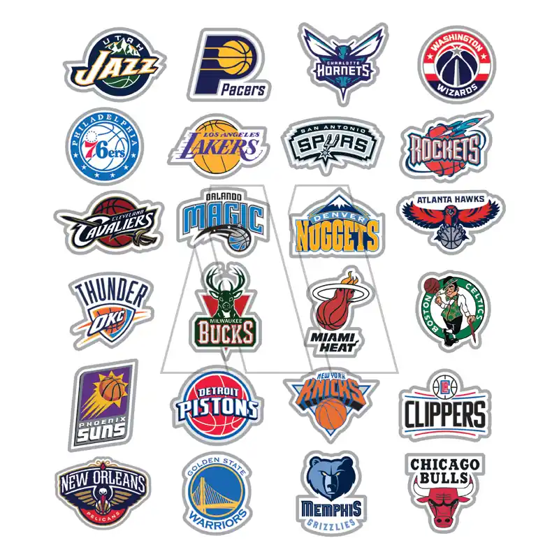 APLIQUE ESCUDO NBA TERMOADHESIVO X 12UN