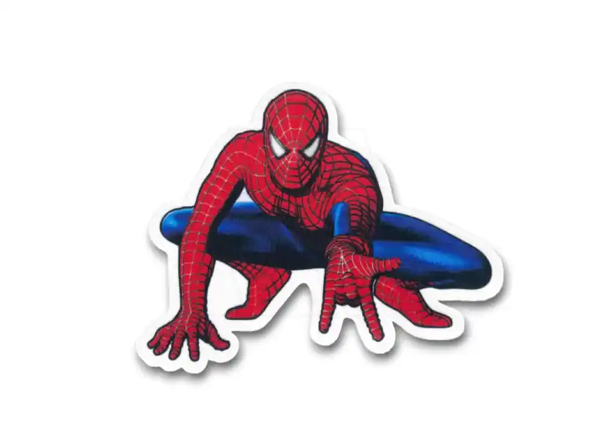 APLIQUE ESTAMPADO TERMOAD HOMBRE ARAÑA 14CM X 20CM X 2UN