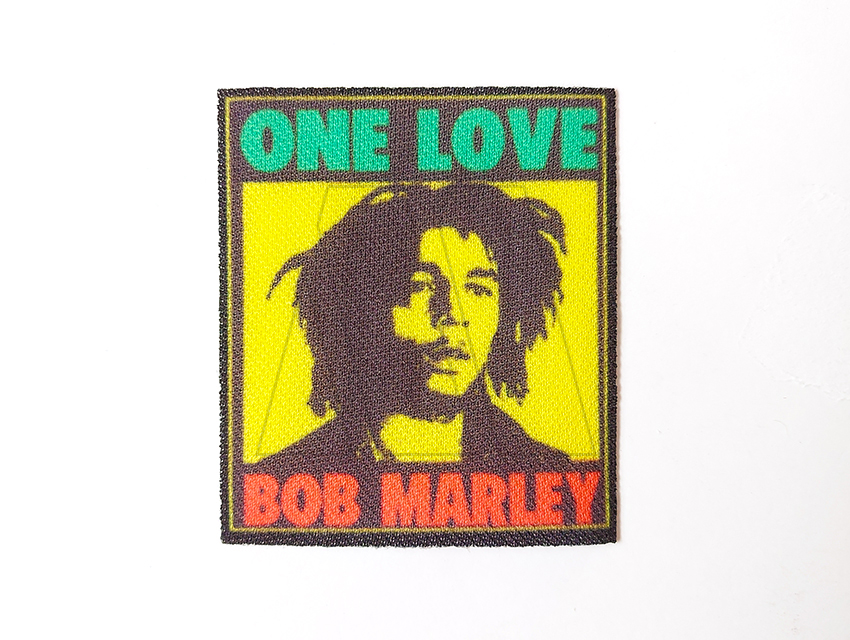 APLIQUE ESTAMPADO TERMOAD BOB MARLEY X 6UN