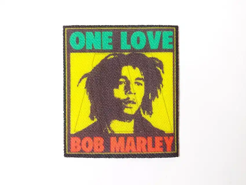 APLIQUE ESTAMPADO TERMOAD BOB MARLEY X 6UN