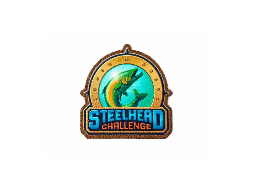 APLIQUE ESTAMPADO TERMOAD STEELHEAD CHALLENGE X 6UN
