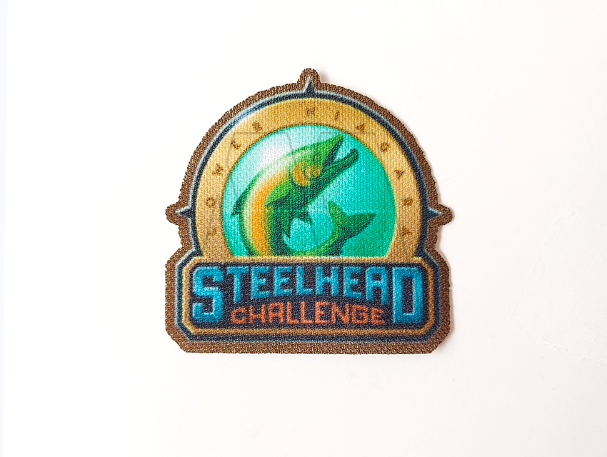 APLIQUE ESTAMPADO TERMOAD STEELHEAD CHALLENGE X 6UN