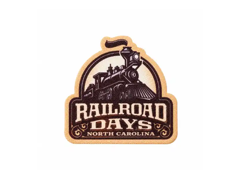 APLIQUE ESTAMPADO TERMOAD RAILROAD DAYS X 6UN