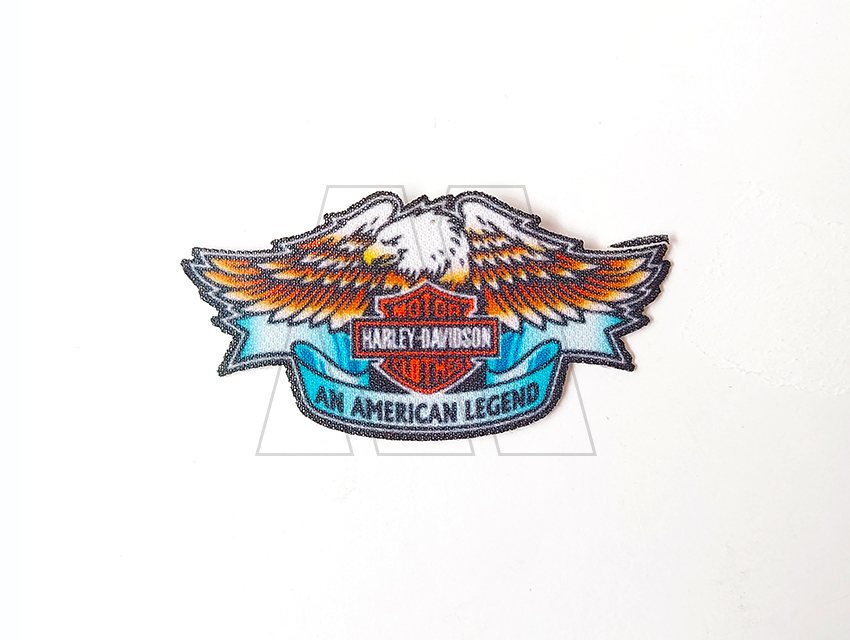 APLIQUE ESTAMPADO TERMOAD AGUILA HARLEY DAVIDSON X 6UN