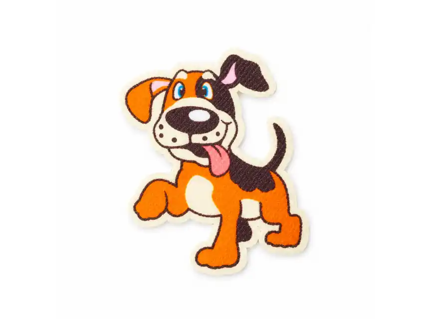 APLIQUE ESTAMPADO TERMOAD PERRITO X 6UN