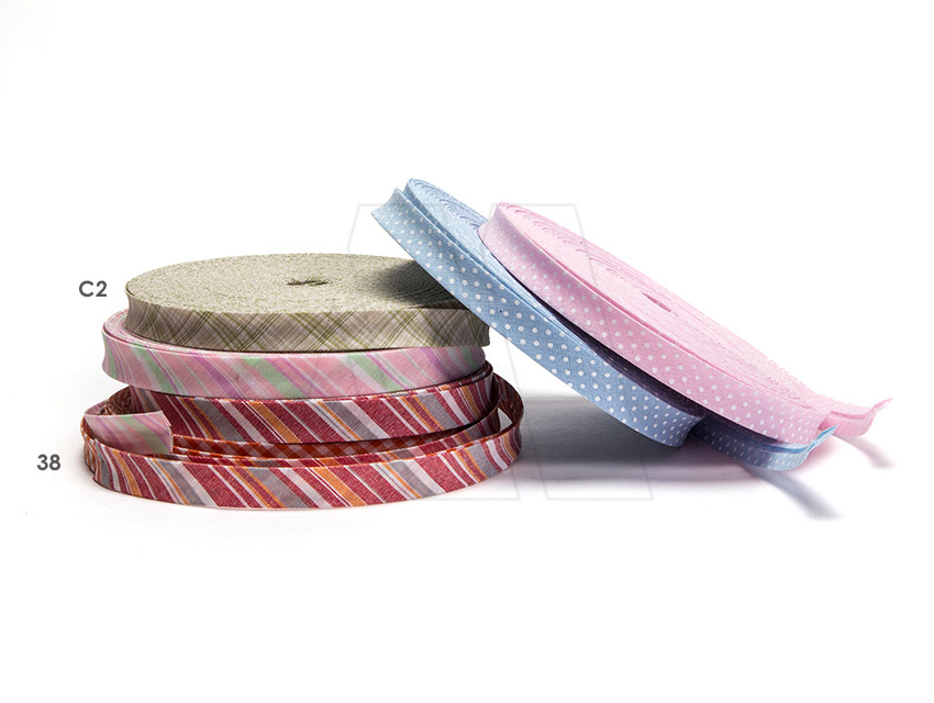 CINTA BIES ALGODON POPLIN FANTASIA 13MM X 25MTS