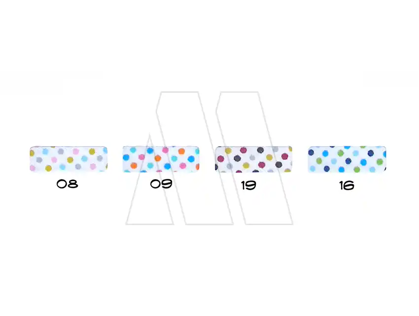 CINTA BIES BROOKLYN LUNARES MULTICOLOR 20MM X 25MTS