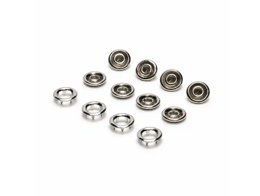BROCHE EBERLE DOBLE ARO NIQUEL 9MM X 200UN