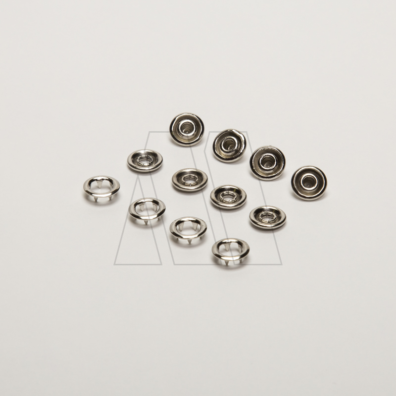 BROCHE EBERLE DOBLE ARO NIQUEL 9MM X 200UN