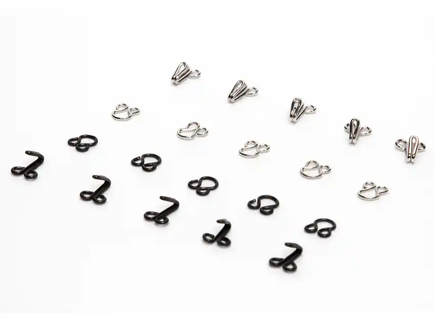 BROCHES DE GANCHO POLLERA EMPERATRIZ NRO 12 18 CAJAS X 12 BROCHES