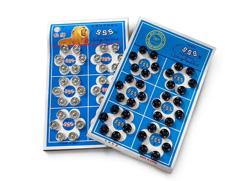 BROCHE A PRESION 8 MM NRO 0 BLISTER X 36UN