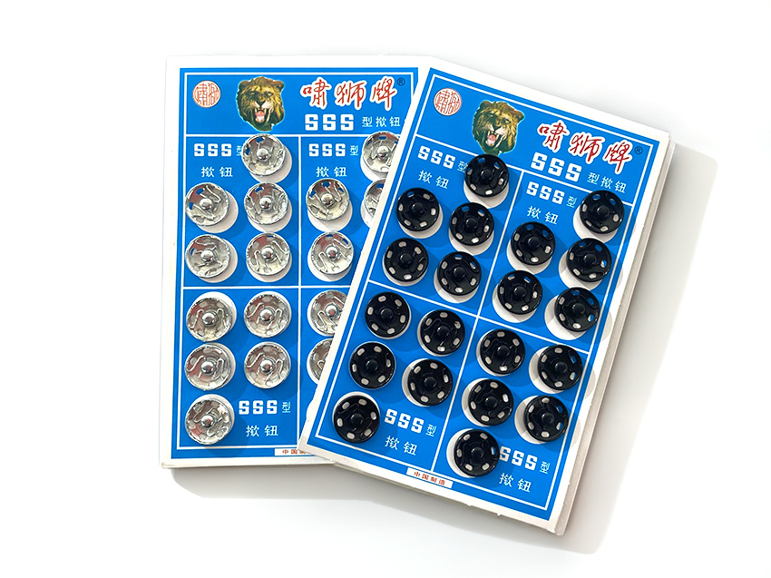 BROCHE A PRESION 14 MM NRO 3 BLISTER X 20UN