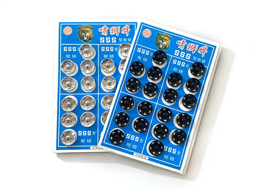 BROCHE A PRESION 14 MM NRO 3 BLISTER X 20UN