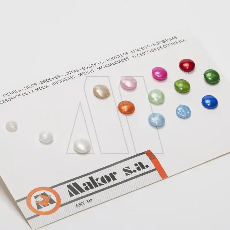 BOTON NYLON PERLA CHATA T18