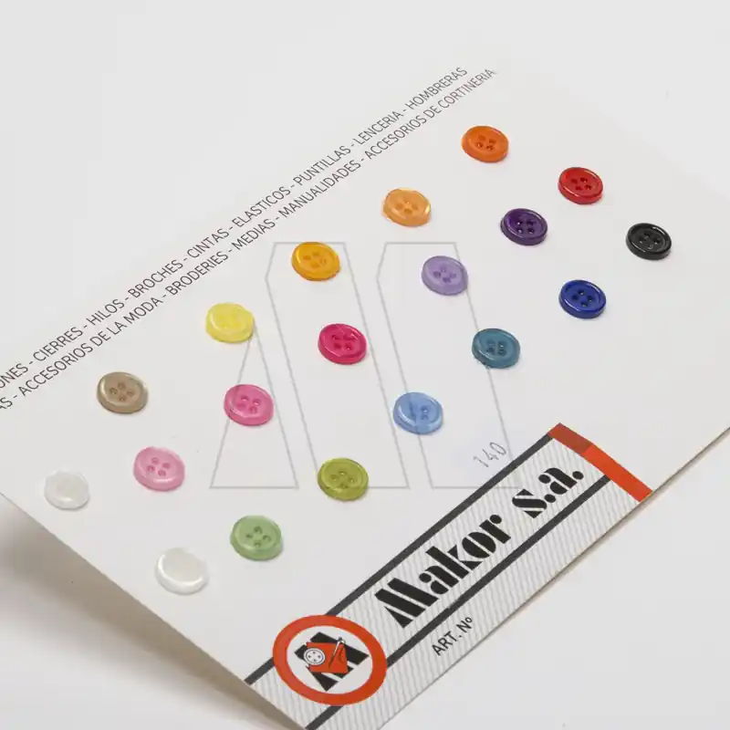 BOTON CAMISERO POLIESTER T18