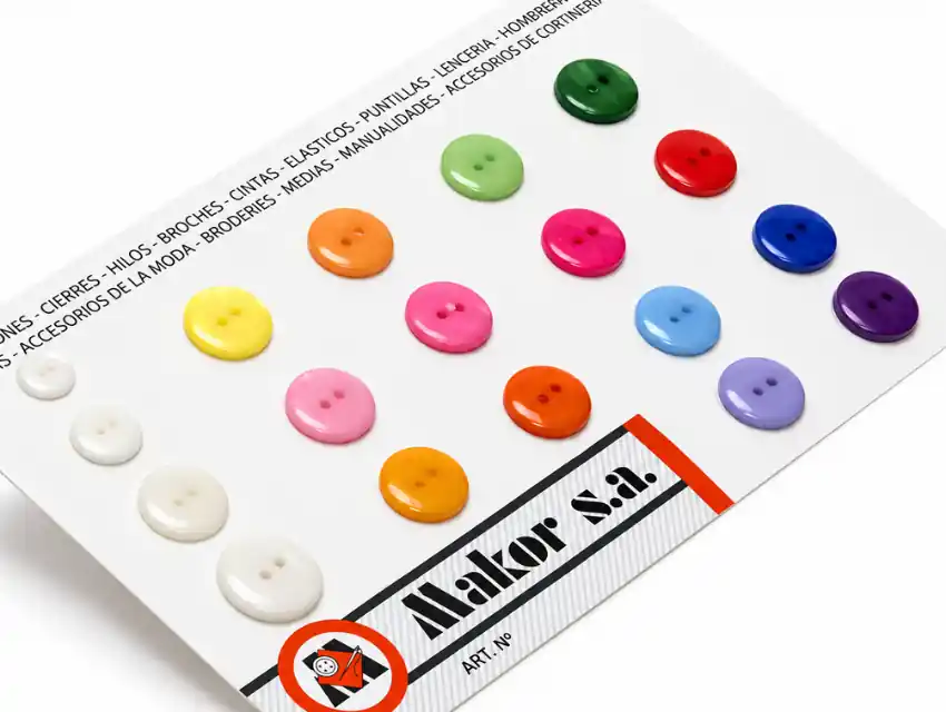 BOTON POLIESTER HAWAI T22