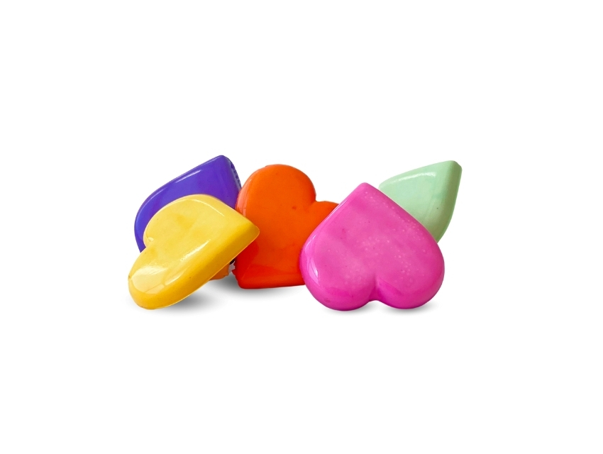  BOTON NYLON CON PIE CORAZON T22 