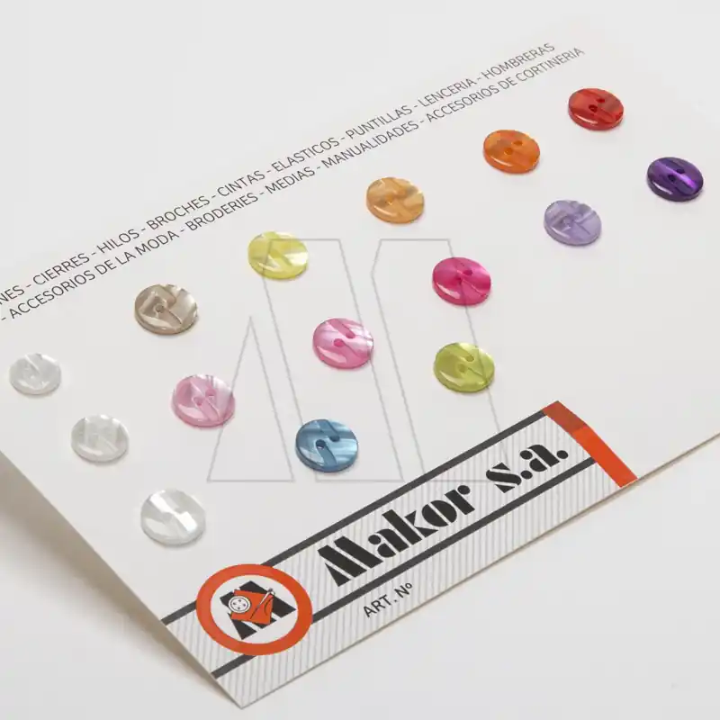 BOTON POLIESTER INCIERTO T18