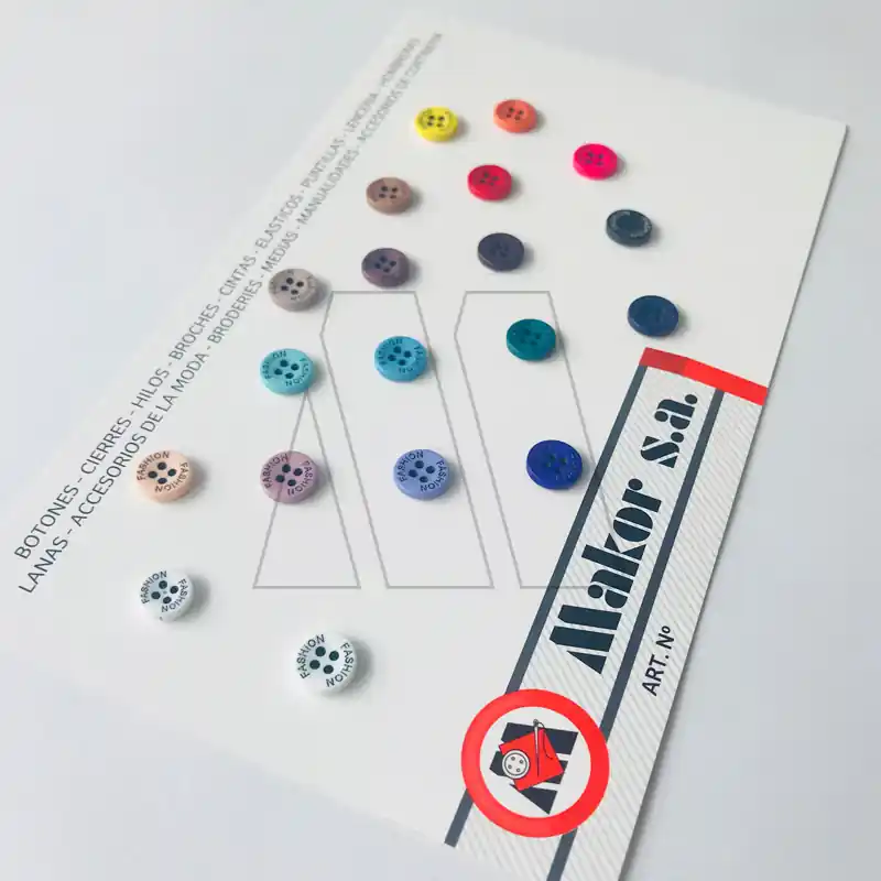 BOTON POLIESTER CAMISERO FASHION T16