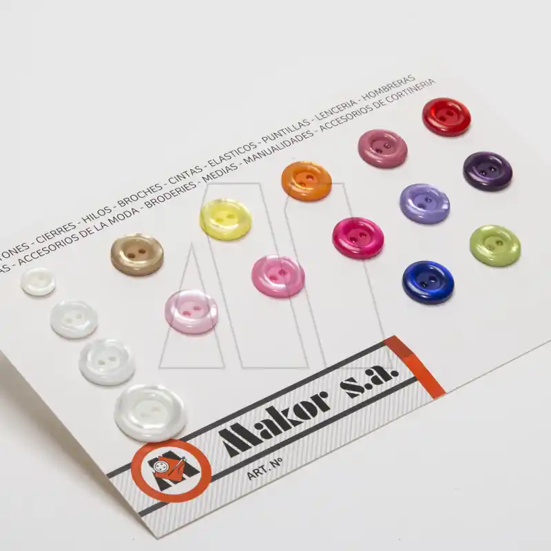 BOTON POLIESTER GAUCHO T36