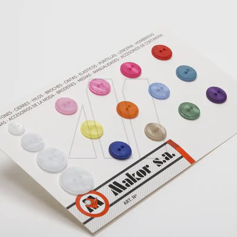 BOTON POLIESTER ELEGANCIA T20