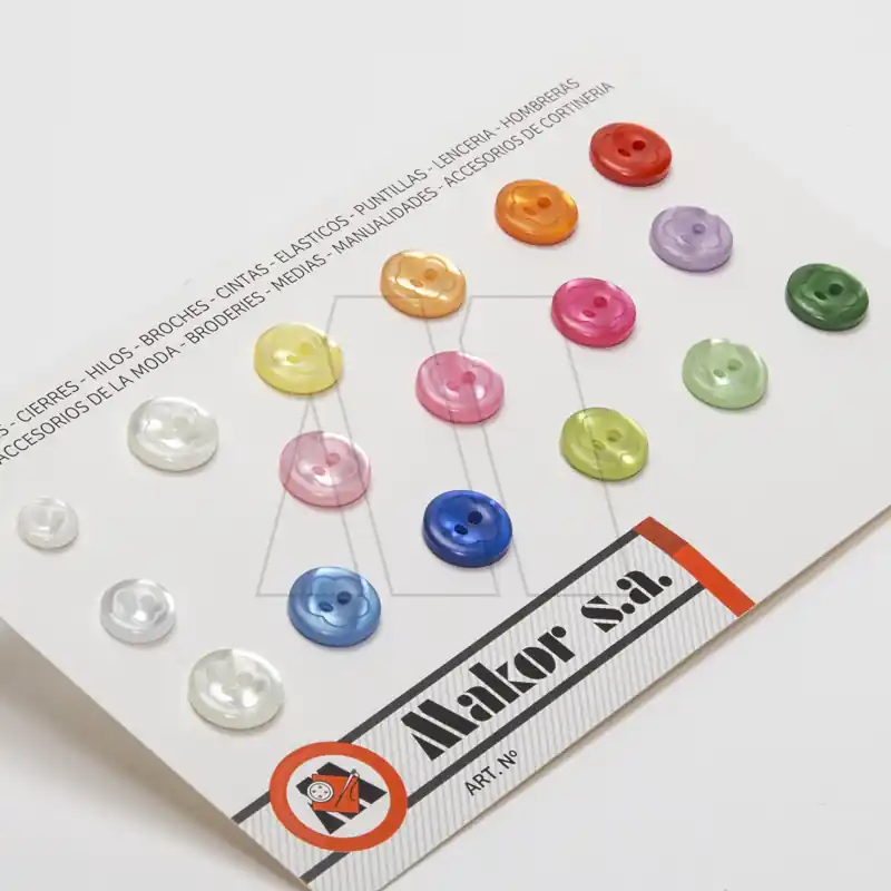 BOTON POLIESTER LAGO T22