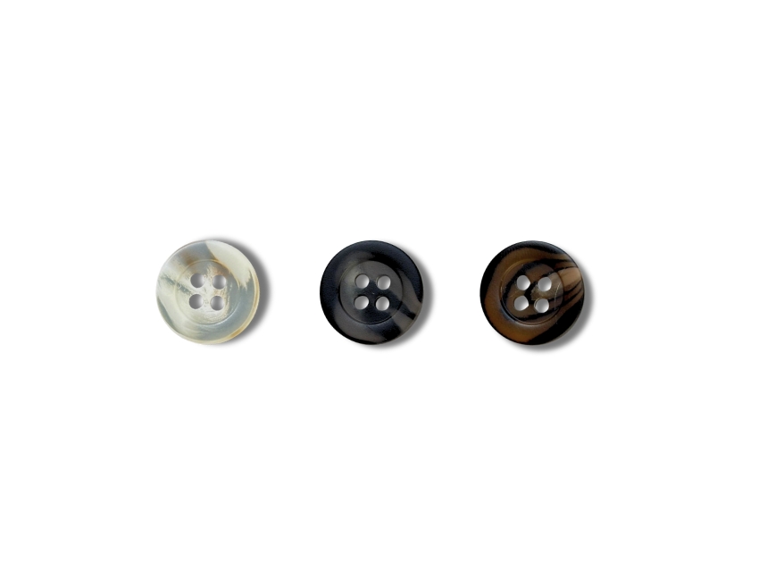 BOTON POLIESTER SIENNA MATE T24